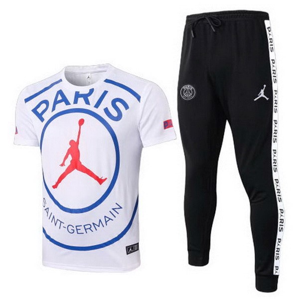 Entrenamiento Paris Saint Germain Conjunto Completo 2020-2021 Blanco